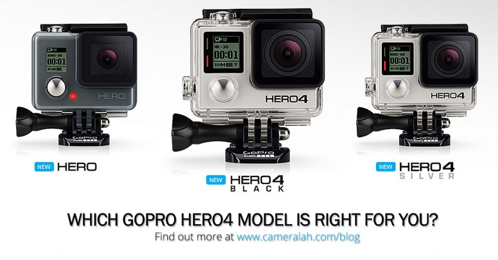 GoPro HERO4 Black vs Silver vs Basic Edition